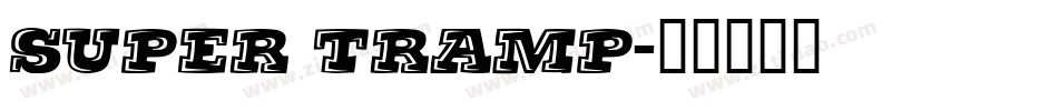 super tramp字体转换